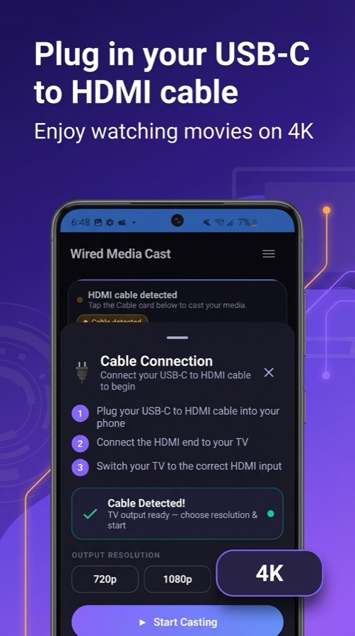 USB-C to HDMI Cast screenshot 2